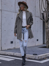 Vancouver Pocketed Coat - Ivory - FINAL SALE DRES-001